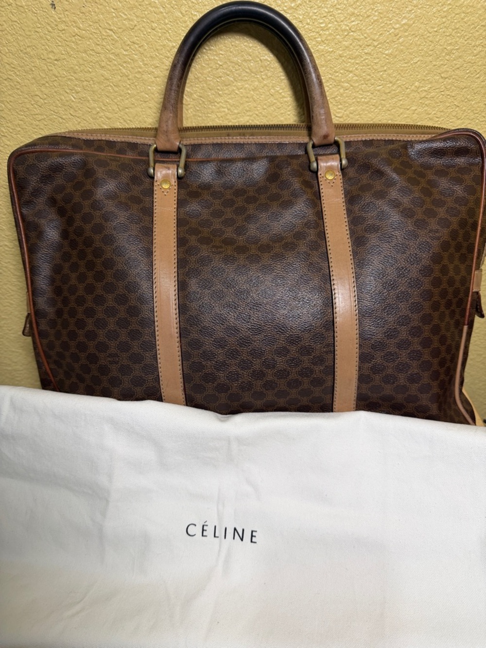 CELINE Macadam Travel Briefcase i - Picture 2 of 13